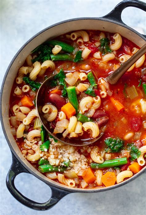 · an easy to make, a minestrone soup recipe that tastes 1000 times better than the olive garden's version! Classic Italian Vegetable Minestrone Soup | Familystyle Food