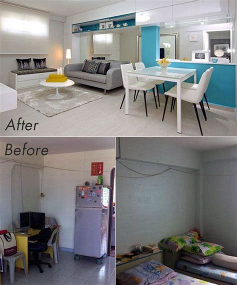 Incredible Renovation Successful Makeover Of Singapore Shoebox