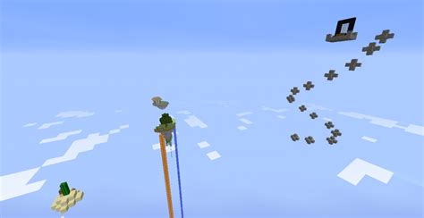 Cloud Islands Survival Minecraft Map