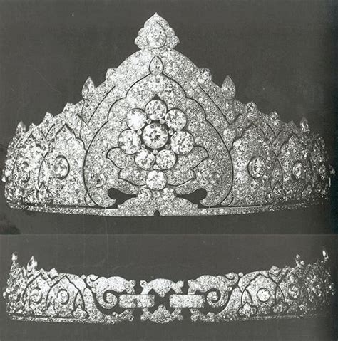 A Diamond Tiara From Cartier With An Indian Theme Made For The