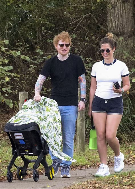 ed sheeran and cherry seaborn head out for a walk with their daughter 32 photos fappeninghd