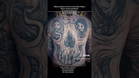 Tattoo Video By Ryan Cook At Lucky Bella Tattoos Youtube