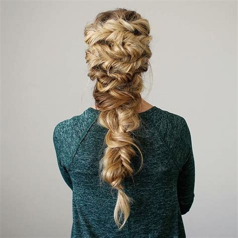 46 Stylish Mermaid Braid Hairstyles Ideas For Girls