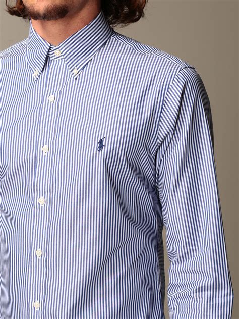 Polo Ralph Lauren Outlet Oxford Shirt In Cotton With Button Down