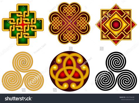 Celtic Symbols Strength Perseverance Stock Vector Royalty Free 1853704438 Shutterstock
