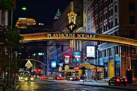 Playhouse Square Photograph By Frozen In Time Fine Art Photography