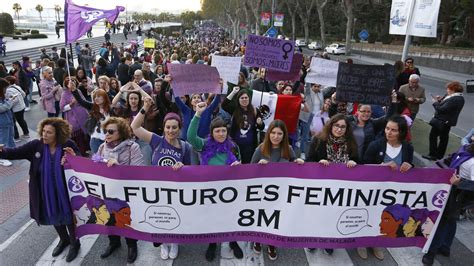 Manifestación Masiva En Málaga El 8m Día Internacional De La Mujer El Grito Feminista Se Hace