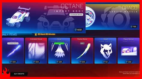 The Titanium White Octane Is In The Item Shop Rocket League Youtube