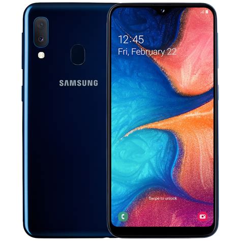Samsung Galaxy A20e Smartphone Blå Mobiltelefoner Elgiganten