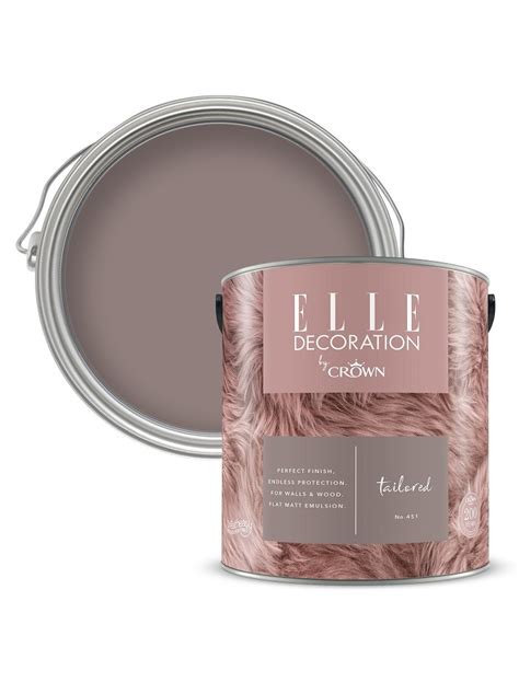 Tailored No 451 Crafted Flat Matt Elle Decoration By Crown Crown