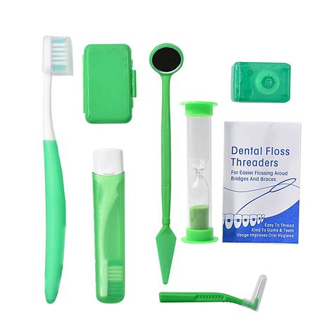 Angzhili Portable Orthodontic Toothbrush Kit For Orthodontic Patient Orthodontic Care Kit For
