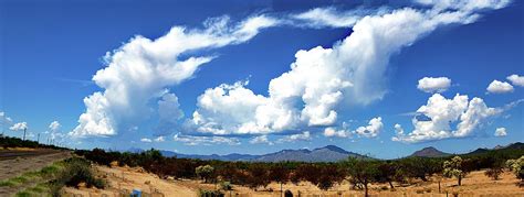 Clouds Panorama Three Points Az Photograph By Kevin Mcenerney Fine