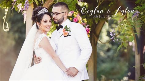 ceylan and aytan turkish wedding photography in essex uk youtube