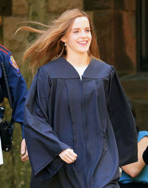 Emma Watson Graduates From Brown University In Providence Hawtcelebs