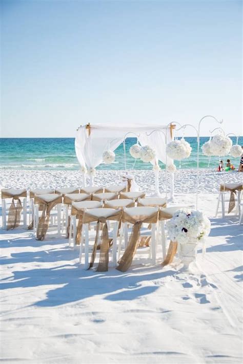 Amoung these attractions are disneyworld, universal studios, the world famous speedway at daytona beach to name but a few. Destin Florida Beach Wedding Packages | Beach wedding locations, Wedding venues beach, Florida ...