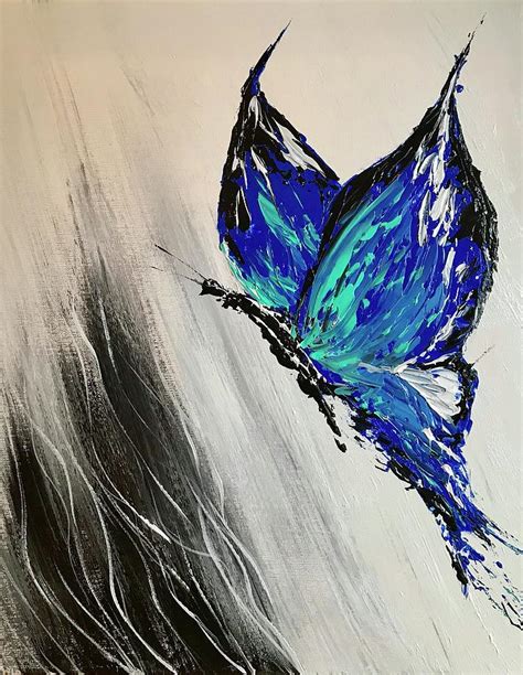 Abstract Butterfly Painting Best Painting Collection