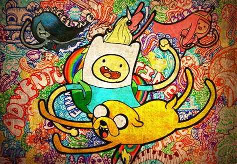 Adventure Time With Finn And Jake Wallpapers Wallpaper Cave