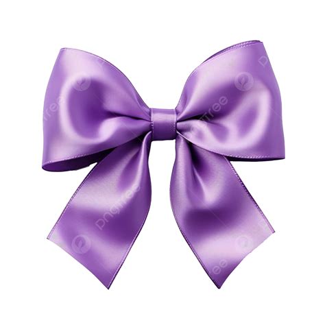 Purple Ribbon Bow Ribbon Bow Purple Png Transparent Image And