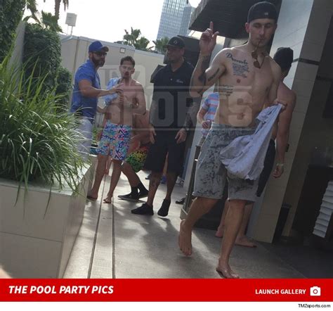 Johnny Manziel Tatted And Skinny At Vegas Pool Party Photos