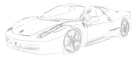 87 Sports Car Coloring Pages Just Kids