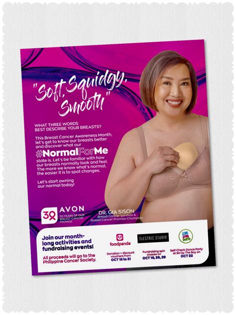 avon s fight against breast cancer enters its 30th year with the normalforme campaign vic vic