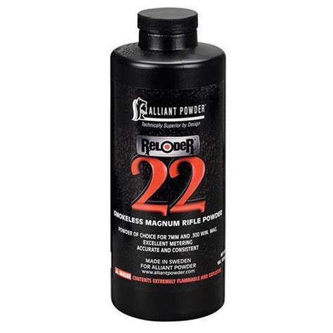 Alliant Rl 22 Smokeless Powder 1lb Can 1lb Sportsmans Warehouse