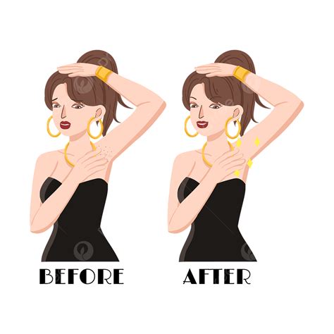 Before And After Clipart Png Images Comparison Of Axillary Effect
