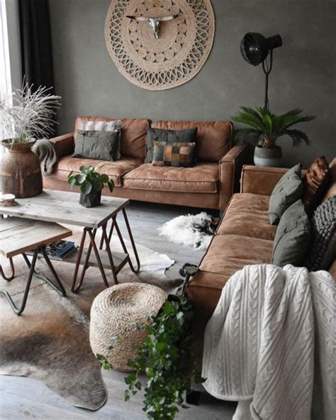 46 Modern Bohemian Living Room Inspiration Ideas In 2020