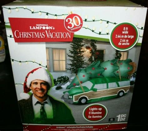 Gemmy 8ft National Lampoons Christmas Vacation Inflatable Station