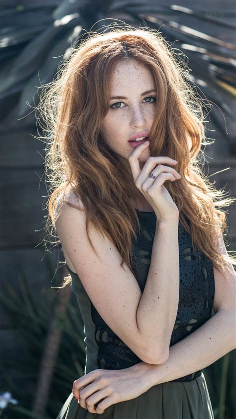 Wallpaper Faith Picozzi Top Fashion Models 2015 Model Red Hair Beauty Celebrities 3066