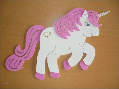 Einhorn Bastelvorlage Kostenlos Zum Ausdrucken - Einhorn AB6