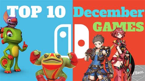 Top 10 Nintendo Switch Games Of December 2017 Youtube