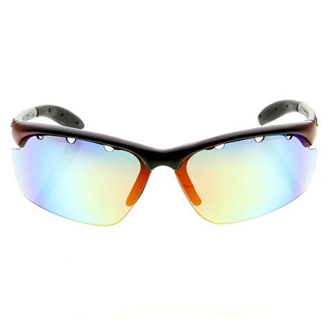 x loop brand eyewear semi rimless half jacket frame sports wrap xloop sunglass la