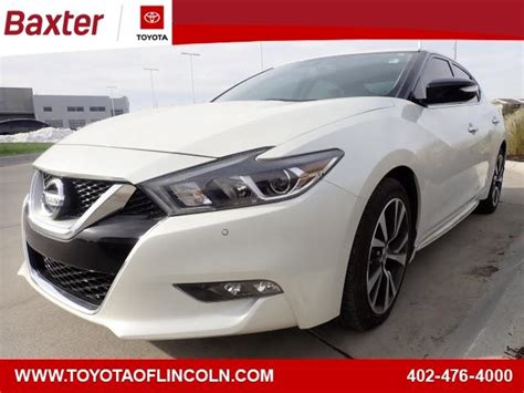 Pre Owned 2017 Nissan Maxima Sv 35l Ltd Avail 4dr Car In Lincoln