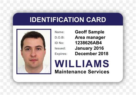 Identity Document Photo Identification Security Hologram Inside
