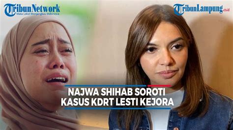 Najwa Shihab Soroti Kasus Kdrt Lesti Kejora Oleh Rizky Billar Tribunlampungnewsvideo Youtube