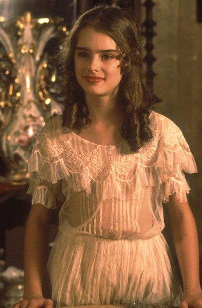 Pretty Baby A Movie Of White Lace And Ruffles Brooke Shields Brooke