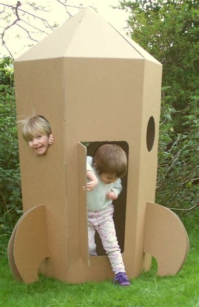 Cardboard Rocket