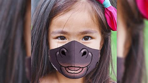 Cincinnati Zoo Selling Animal Themed Face Masks Including Fiona The Hippo