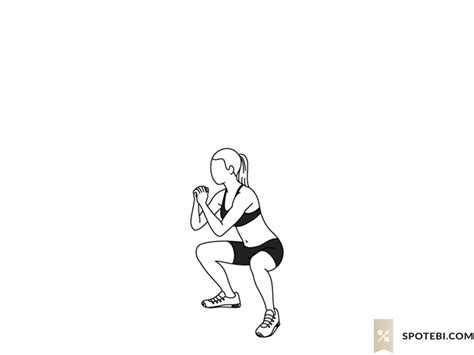 Double Pulse Squat Jump Exercise Guide With Instructions Demonstration