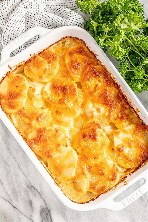 The Best Cheesy Scalloped Potatoes Chefrecipes