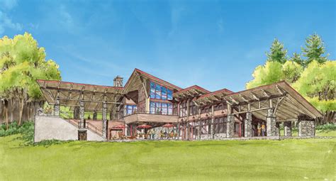 Another Look At The Planned Thacher State Park Visitors Center All