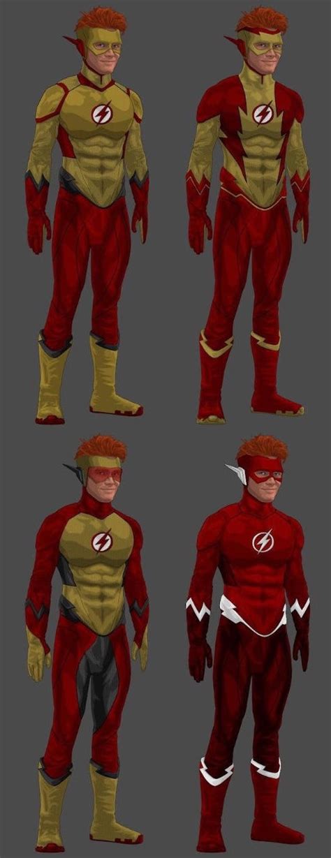 Arrowverse Kid Flashwally West I Fancast Fanart By Tytorthebarbarian