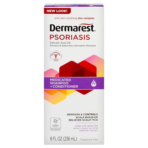 Dermarest Psoriasis Medicated Shampoo Plus Conditioner 8 Fl Oz