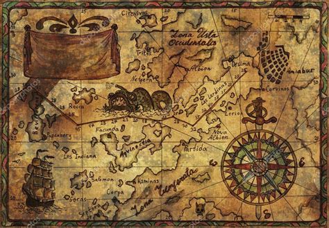 Old World Pirate Map Bing Images Map Wallpaper