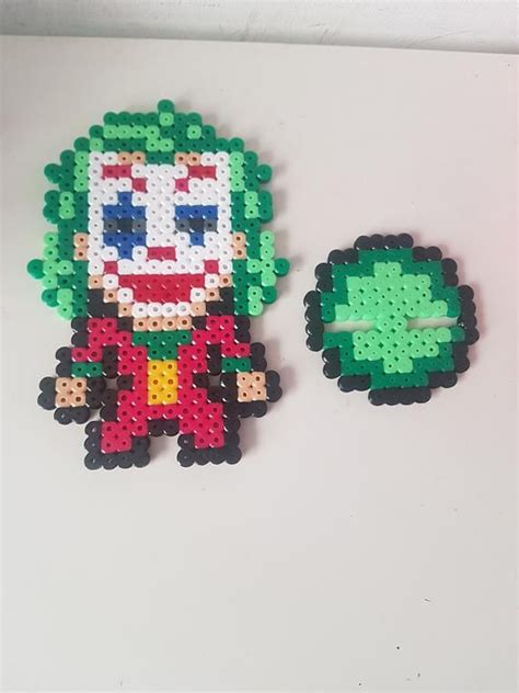 Joker Hama Bead Stand Pixel Art Hama Beads Perler Bead Art Pixel