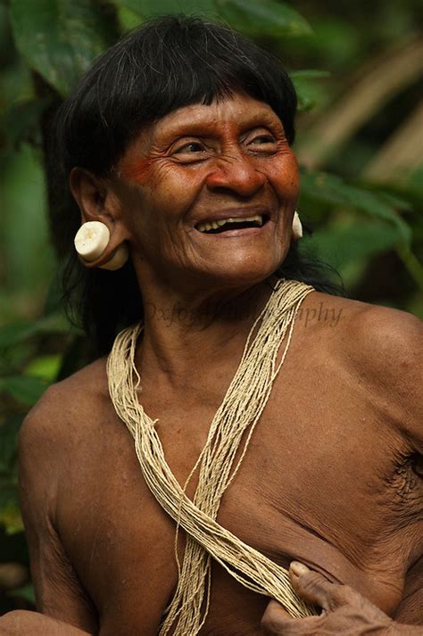 Huaorani Indian Woman