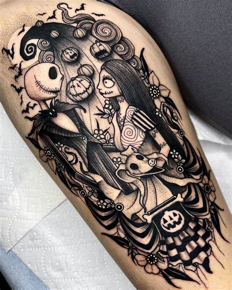 Discover 78 Jack And Sally Tattoo Stencil Latest Thtantai2