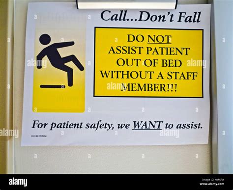 Hospital Room Signage