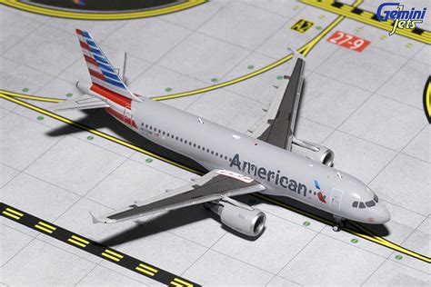 Gemini Jets American Airlines Airbus A320 1400 Scale Diecast Plane Re
